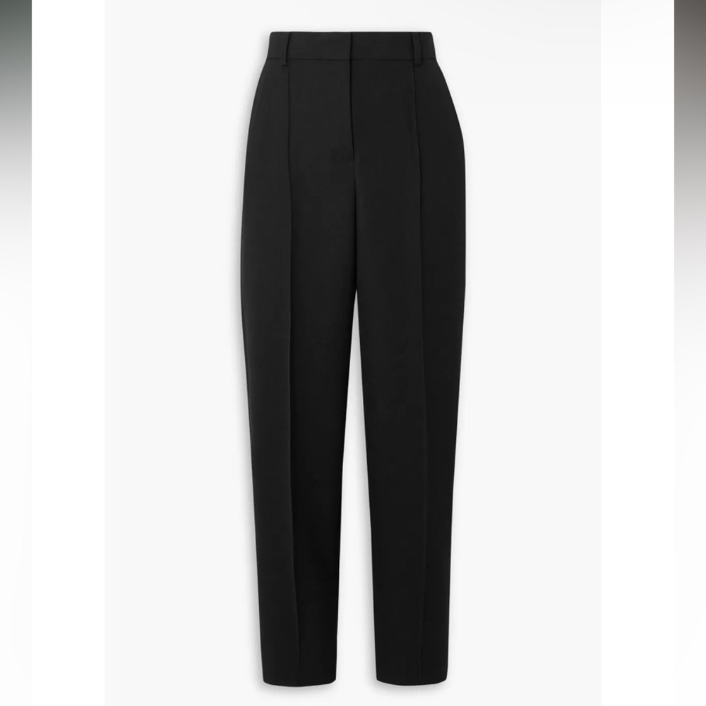TOTEME Pleated woven straight-leg pants DK 32